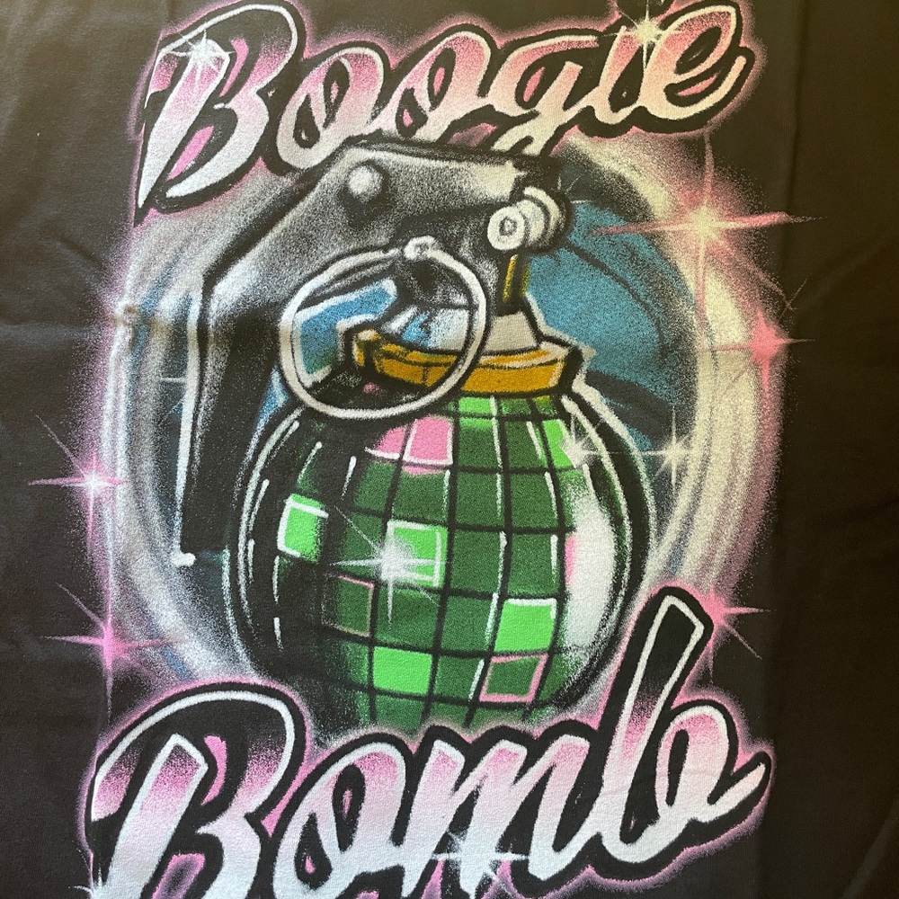 Fortnite Boogie Bomb Black Tee